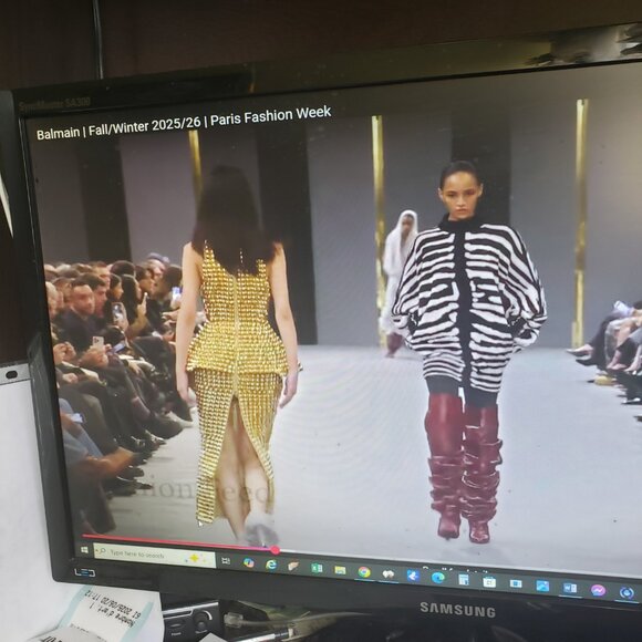 A.L.C., size S , Black and White, zebra print sweater - Picture 5 of 5